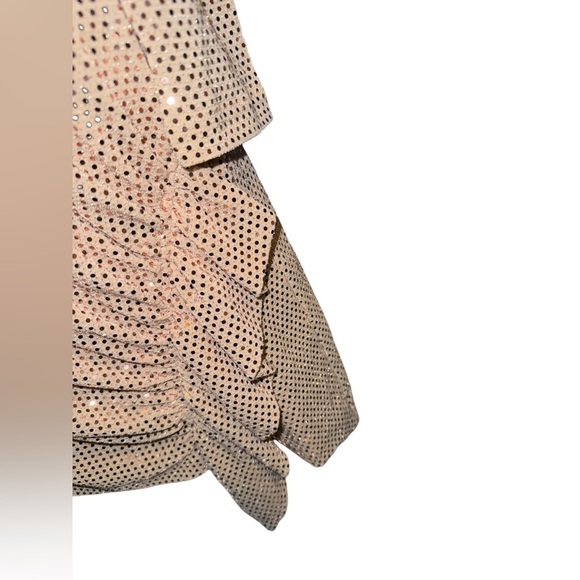 34. 🥳🥳 HOST PICK - IRO Loulou Mini Cocktail Dress Puff Sleeve Size 38 NWT - Picture 3 of 6